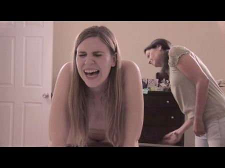 Undressed Slapping For Taking Off Her Clothes