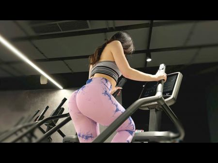 Pick Up Fit Doll At Gym And Home Cum Exercise On Stout Chisel 4k