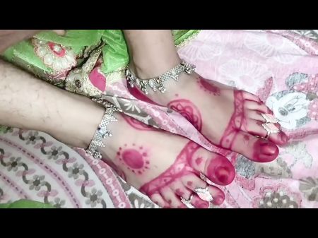 desi super-cute bhabhi beutifull footjob