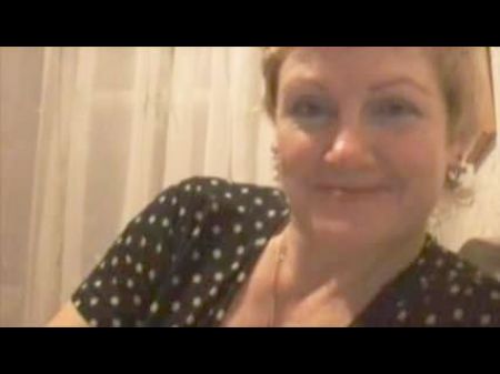 Wonderful Middle-aged In Skype