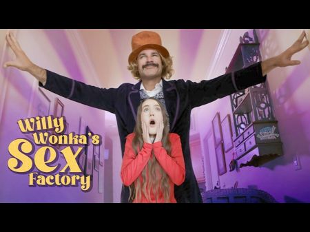 Willy Wanka And The Orgy Factory - Porno Parody Feat . Sia Spear