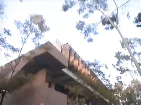 A Lovely Ash-blonde Is Framed By Her Paramour