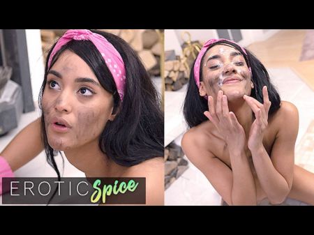 Immense Facial Drizzling For Free Use Latina Maid