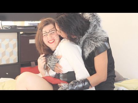 Viking Try To Entices A Girl-on-girl Peasant