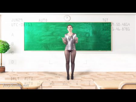 Unclothe The Schoolteacher With X - Ray Glasses . Vr By