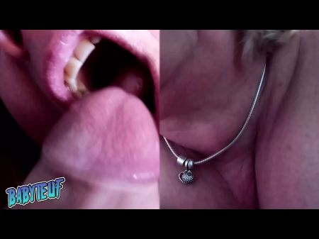 Compilation Of A Milf Mother Guzzling Cum