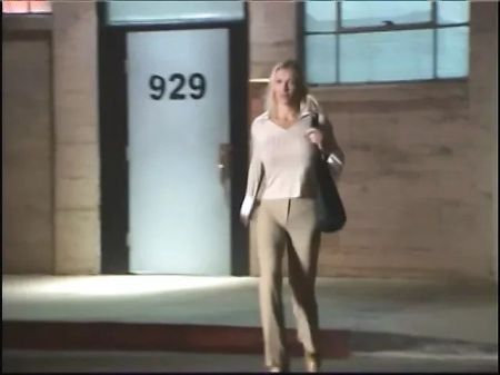 Lovely Blonde Bombshell Deep Gullets A Lengthy Tough Bone Then Gets Penetrated