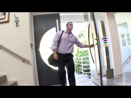 Dark-hued Lubes Her Thick Hooters And Rides On A Lengthy Hard Man Sausage