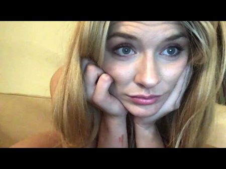 Girl Shaking Her Hooters And Masturbating