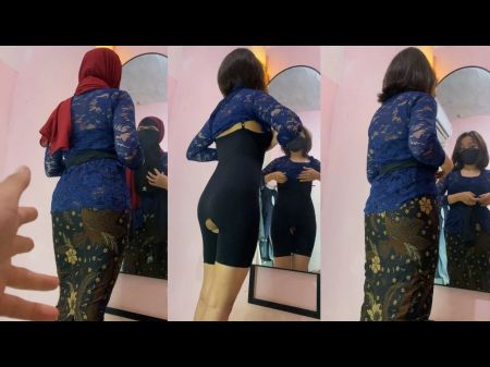 Fitting Hijab Kebaya Sundress With Thai Maid