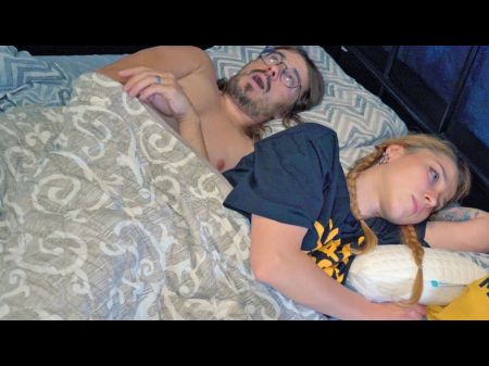 I Agree To Share A Couch With My Stepdad , And He Screws Me In The Bootie Under The Decorates