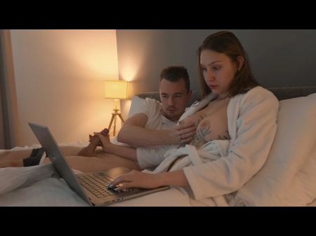 Mummy Helps To Cum Local Friend In Share Bed With Masturbate And Cock-squeezing Twat , But Can