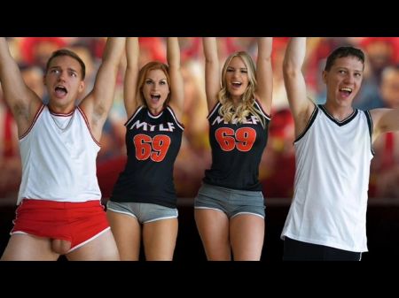 Football Stepmoms Rachael Cavalli And Sedona Reign Feast Win With Real Taboo Four-way -