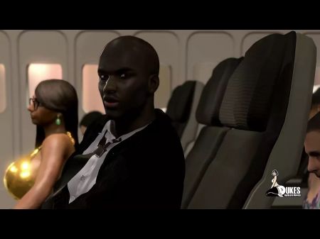 Ms . Shakes Gets Rough On The Airplane