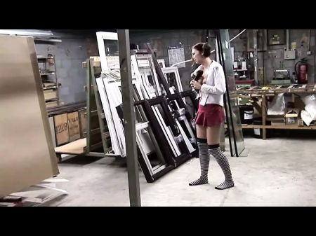 Roxanne Cox Takes A Stiff Schlong In Her Facehole And Bootie Before He Ejaculates