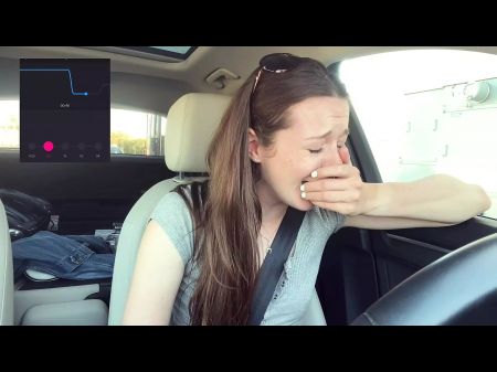 Cumming Embarassingly Hard In A Starbucks Drive Through (lush Control Part 2)