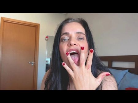 Joi And Cum Tonguing Commands Made By An Exhibitionist Lady