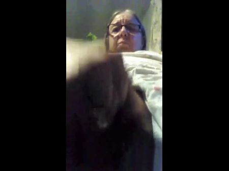 Granny Sneaks Vag Play