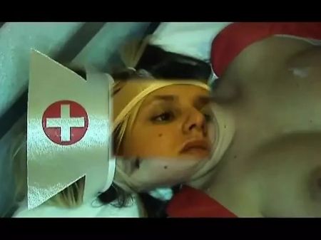 2 Enormous Penises For A Hideous German Nurse Bi-atch