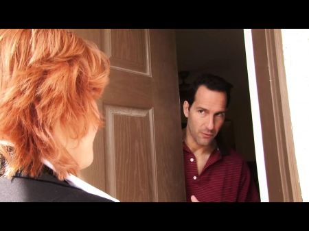 Red-haired Milf - Cum On Her Tits