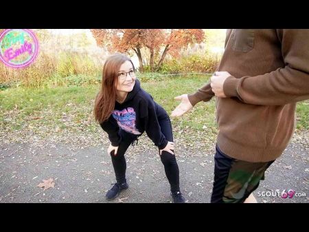 German Unexperienced Bathroom Creampie Boink For Miniature Body Nubile Tinyemily After Caught At Jogging