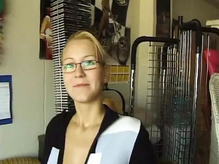 My Nephew Irena A Inborn Towheaded With A Smoothly-shaven Cunt Did A Porno Audition