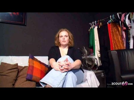 German Bbw Worn , Real Amateur Getting Off Audition After Pickup