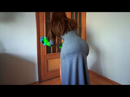 Fit Step Mama Caught Step Sonnie With Meatpipe While Cleaning . Will She Help Him Out?