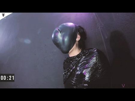 Hd Moni Lee First Mummification Breath Play Bag Swimcap