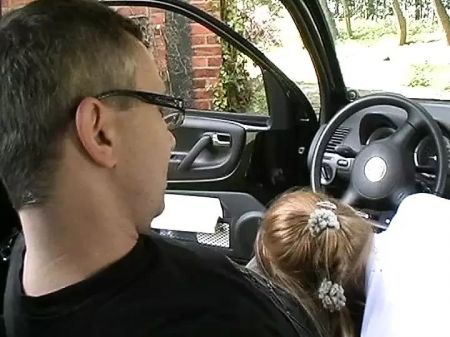 Picked - Up German Teenager Swallows Cum After Threesome Nail