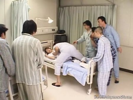 Creampied Asian Nurse Screws Her Patients