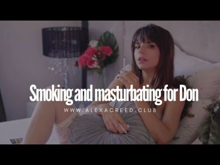 Smoking And Jerking Off For Don