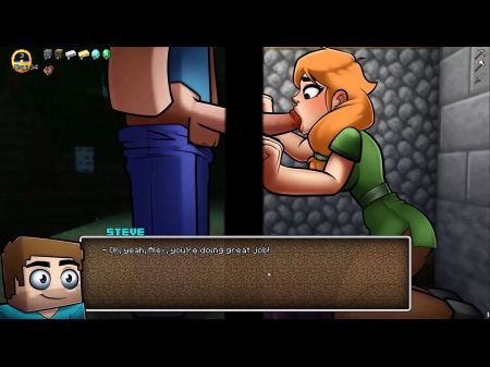 Hornycraft A Minecraft Parody Anime Porn Game Pornplay Ep . Five The Cowgirl Wants To Caress My Morning Meatpipe