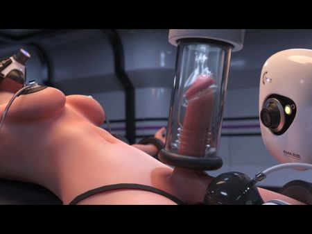 Futa Ahri Wanked By Ai Robot: Trailer