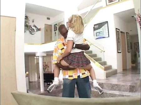 Fabolous German Blondes Sharing A Big Black Cock Deep Inwards Their Assholes