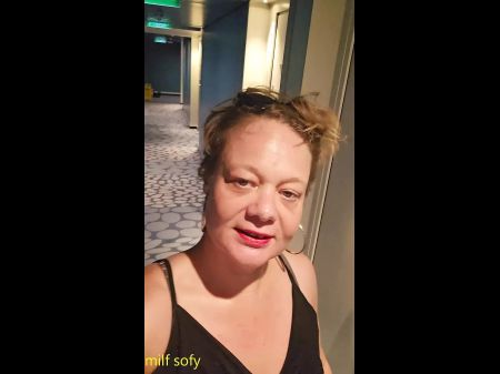 Very First Challenges Mummy Walks In A Cruise Ship Looking For A Man . To Get Ravaged Well In His Cabin