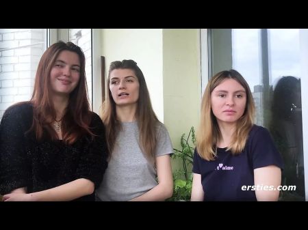 Uninhibited Threesome: These Damsels Are Insatiable As Hell