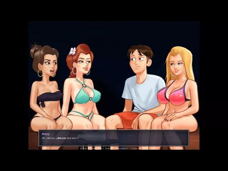 Summertime Saga Cap 39 - The Bottle Game On The Beach