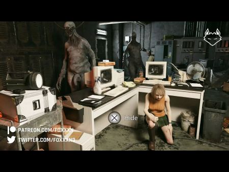 Resident Evil Four Ashley Graham Regenerator Pregnancy Game Over