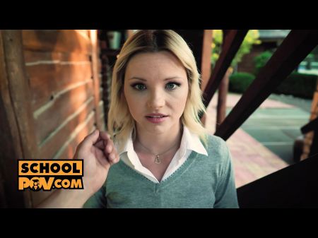 Pov - Adorable Nubile Zazie Skymm Loving Buttfuck For The First-ever Time